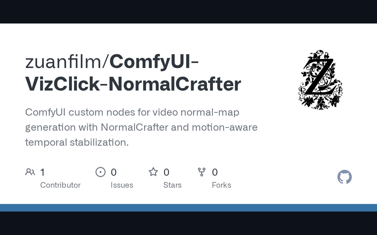 Hình minh họa chính thức của Video to surface normals-map with NormalCrafter