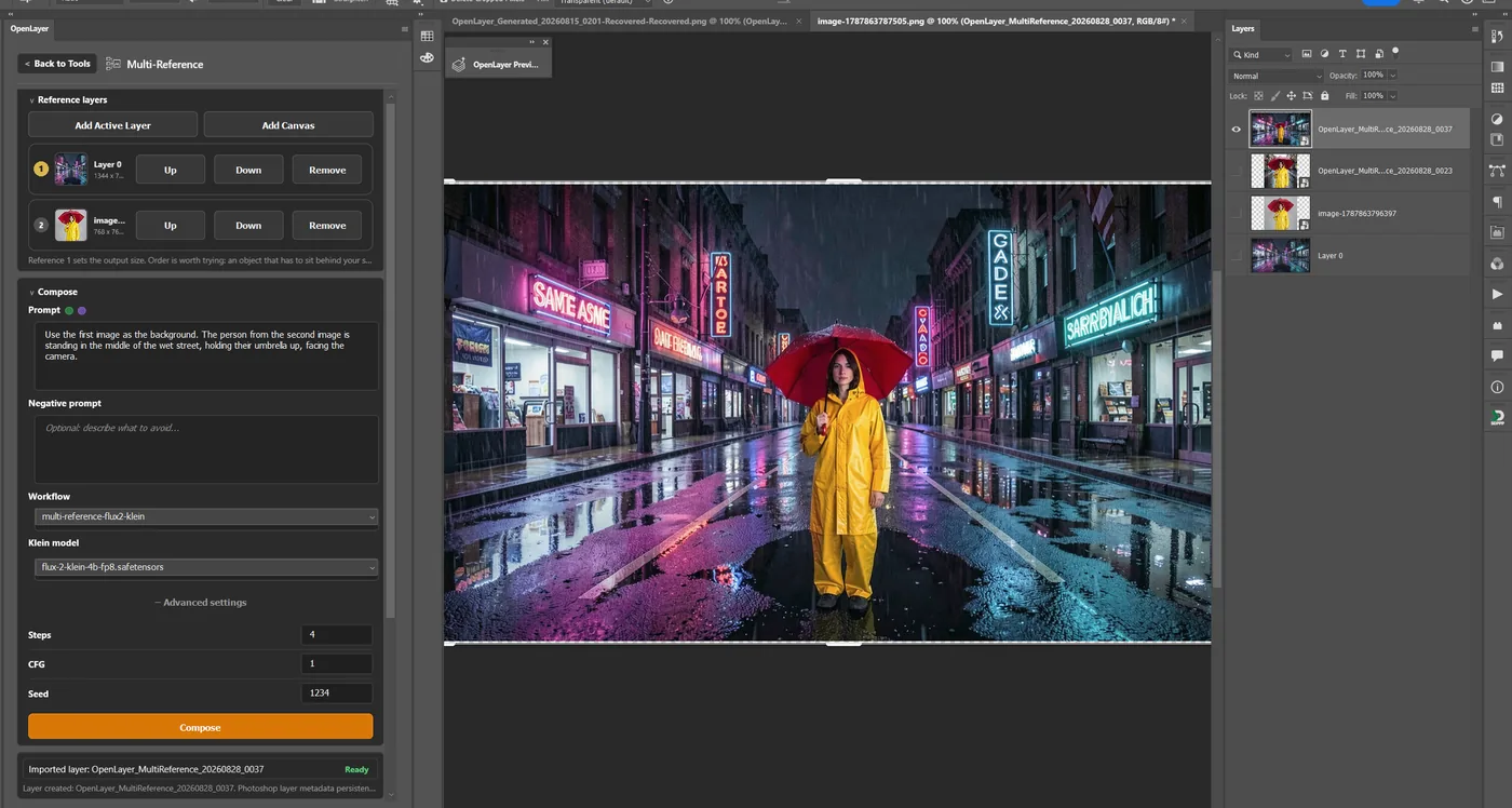 OpenLayer Multi-Reference trong Photoshop