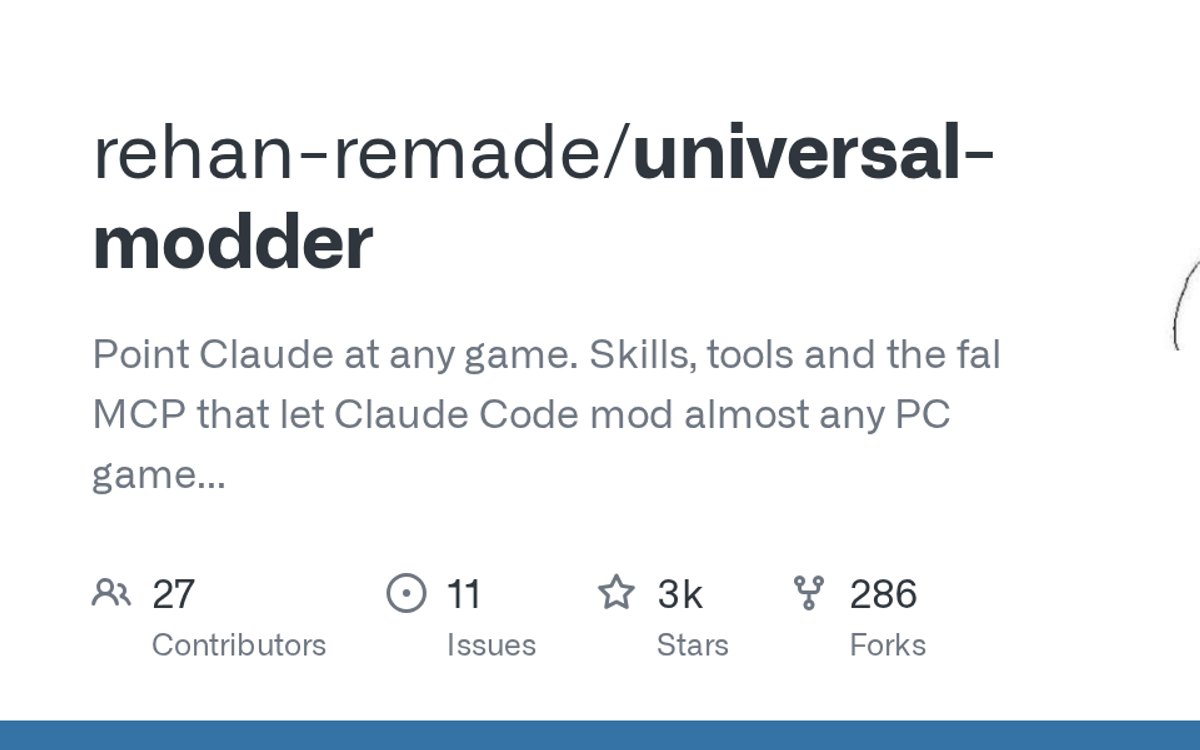 Hình minh họa chính thức của universal-modder