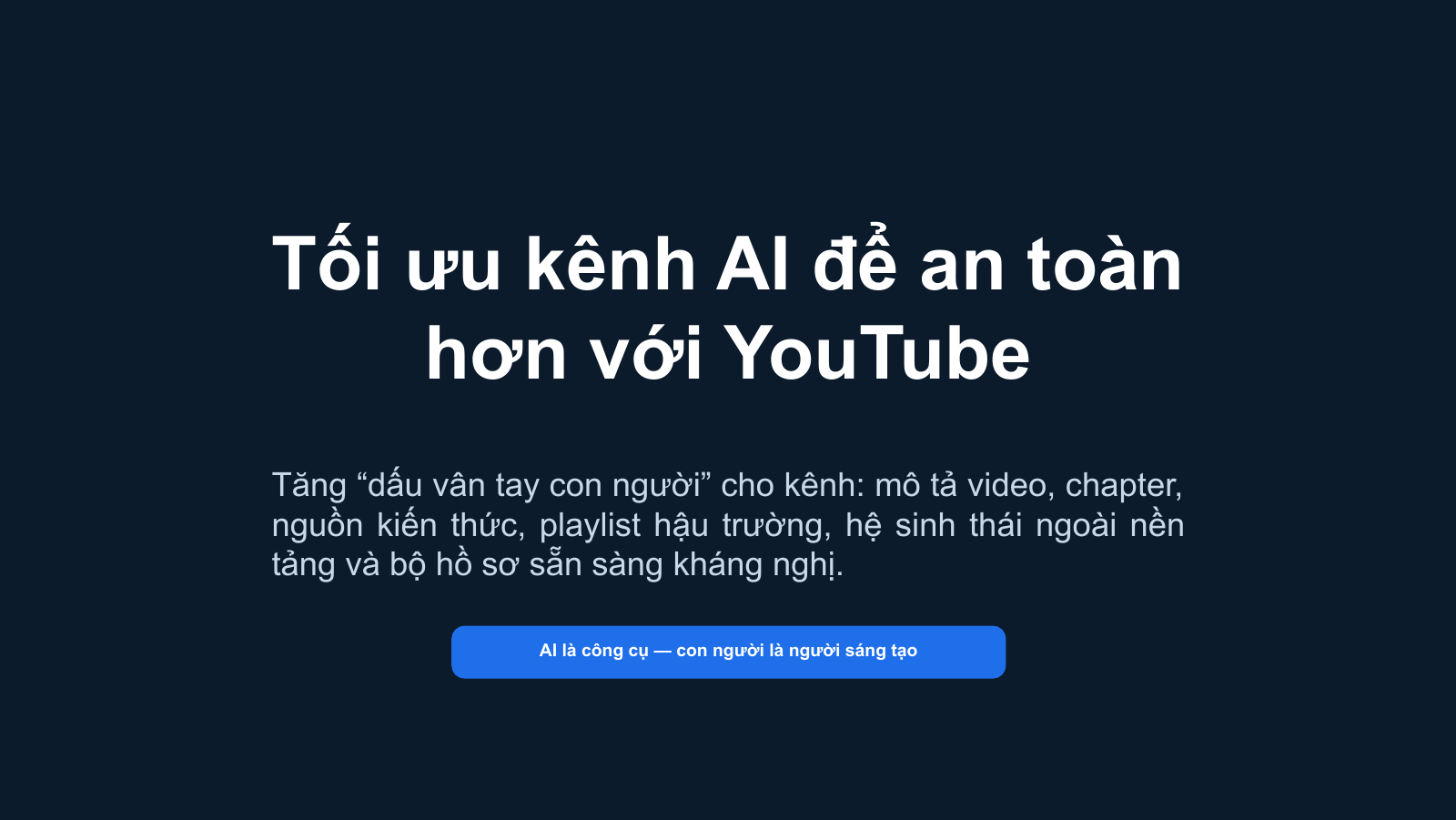 Quy trình thiết lập kênh AI an toàn hơn — PDF 11 trang — ảnh xem trước 1