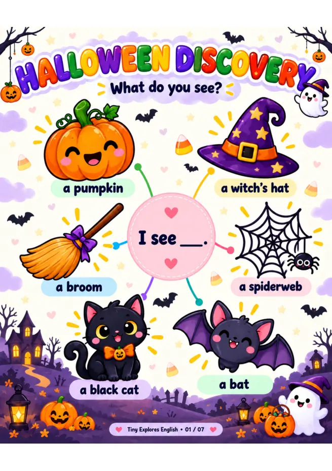Poster Halloween Discovery: I see